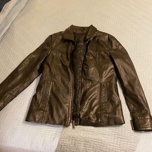Leather jacket